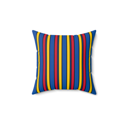 Aland Islands Retro Stripes Cushion Pillow