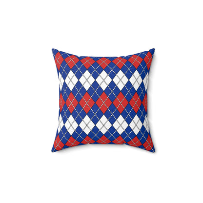 Iceland Retro Argyle Cushion Pillow