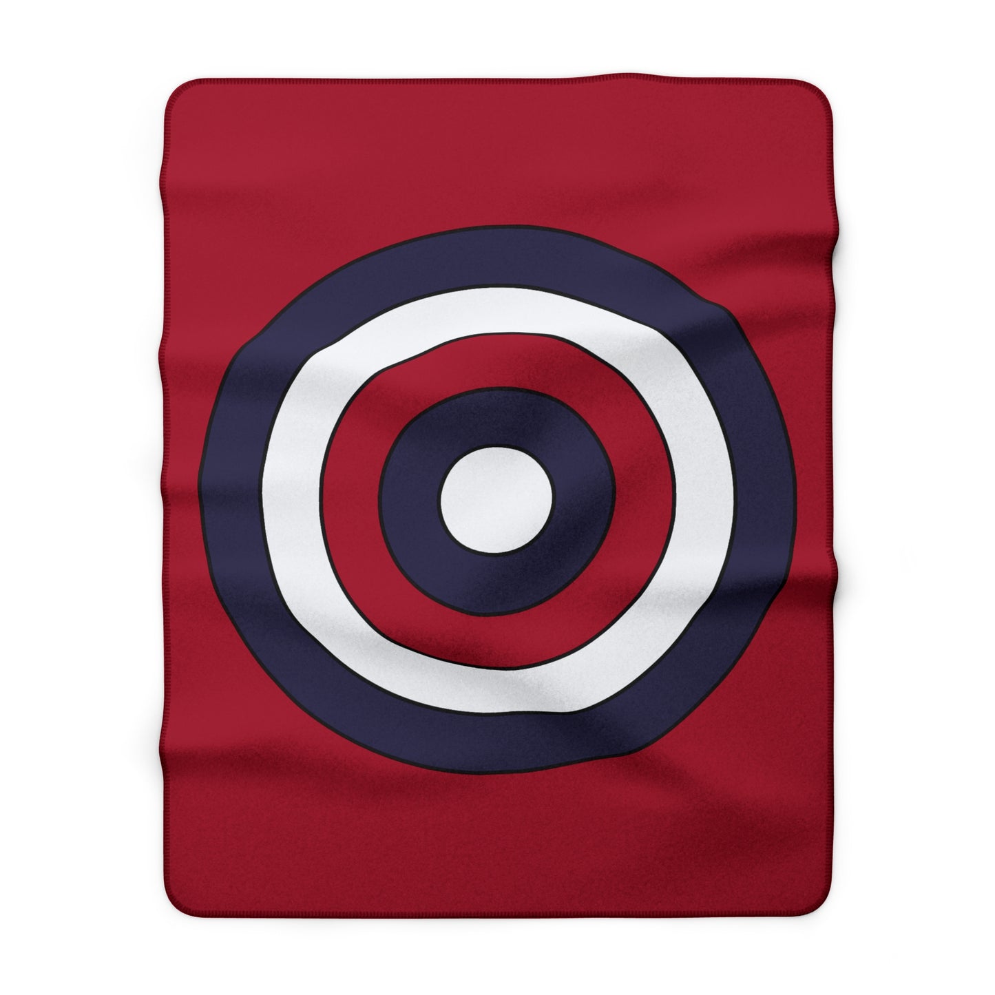 Thailand Retro Target Blanket Throw