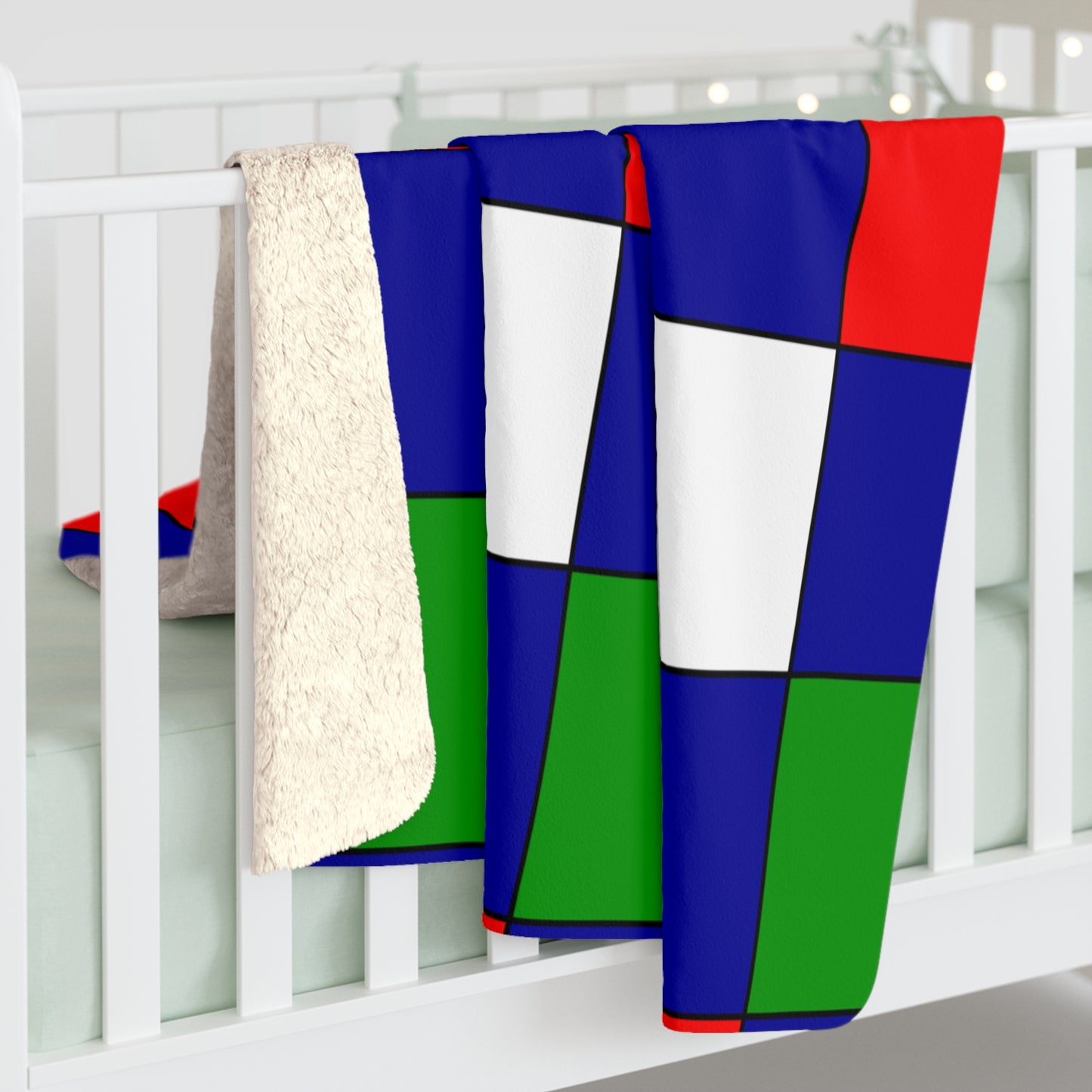 Gambia Retro Check Blanket Throw