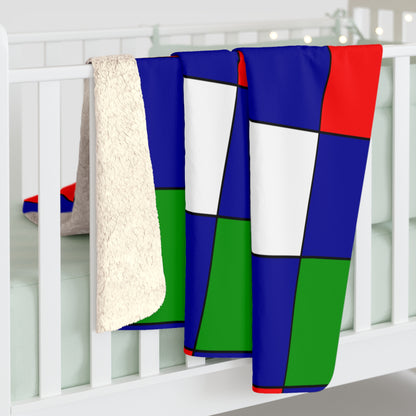 Gambia Retro Check Blanket Throw