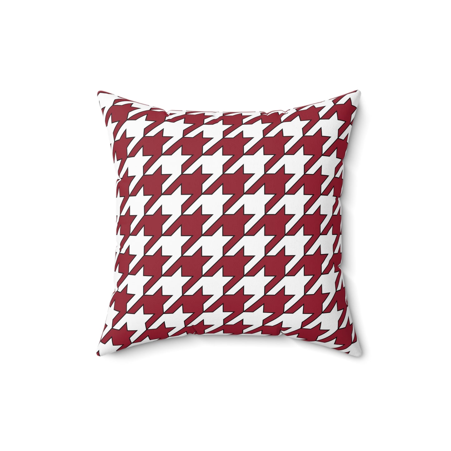 Latvia Retro Houndstooth Cushion Pillow