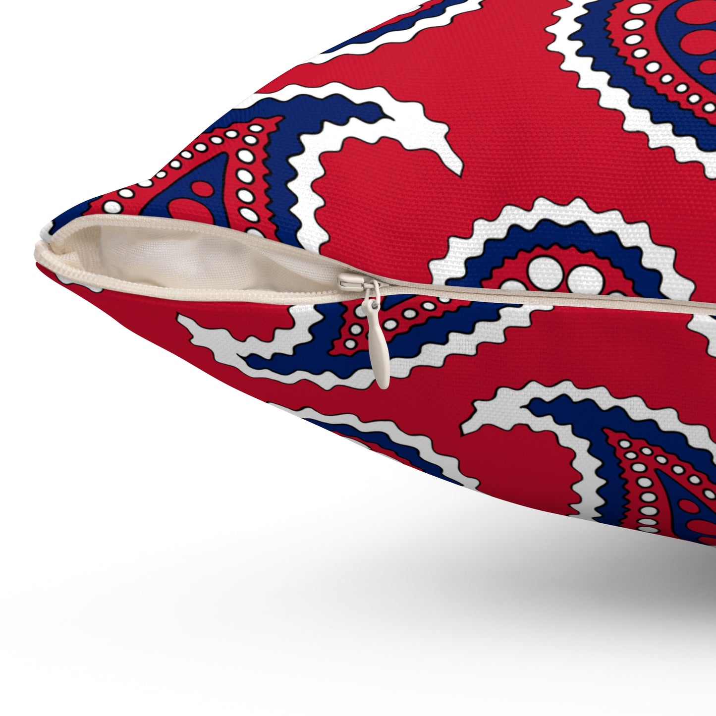 United Kingdom (UK) Retro Paisley Cushion Pillow