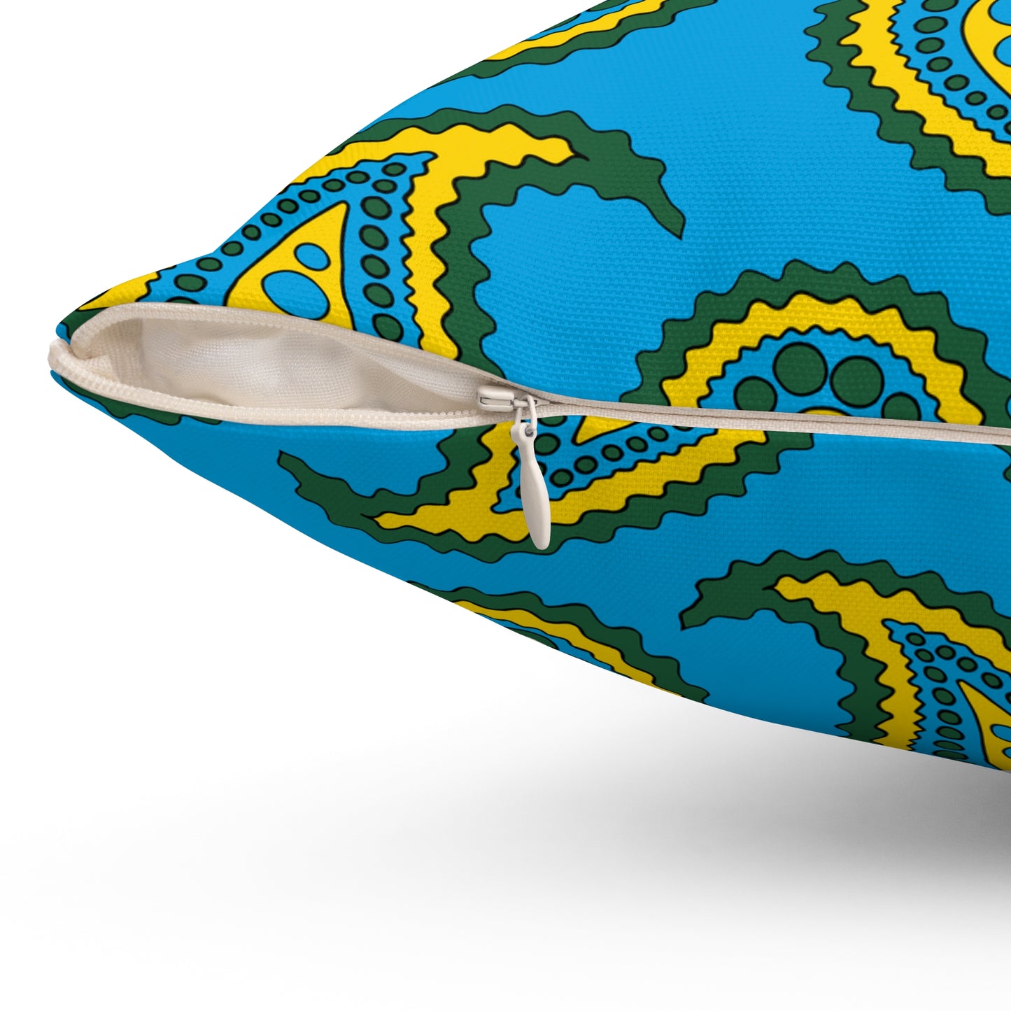 Rwanda Retro Paisley Cushion Pillow