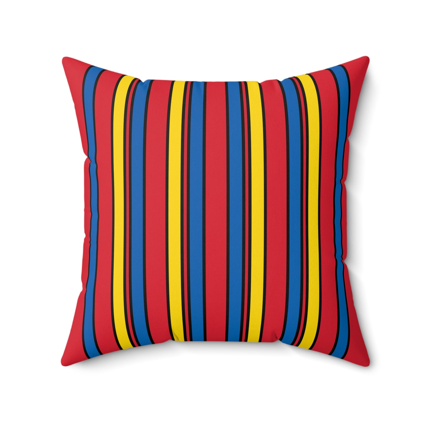 Mongolia Retro Stripes Cushion Pillow