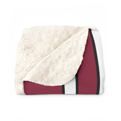 Qatar Retro Stripes Blanket Throw