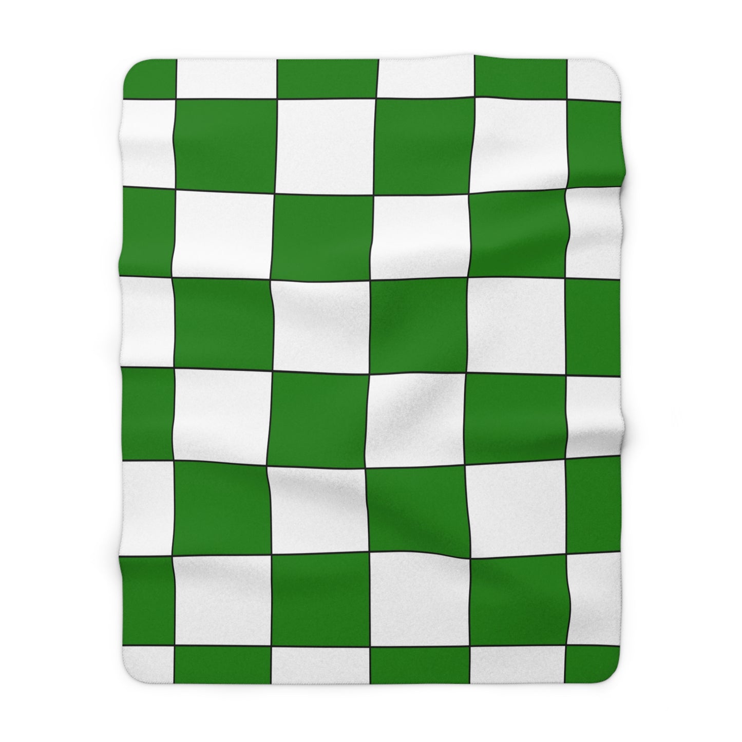 Norfolk Island Retro Check Blanket Throw