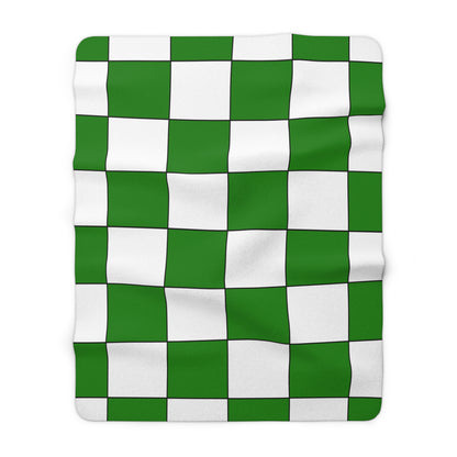 Norfolk Island Retro Check Blanket Throw