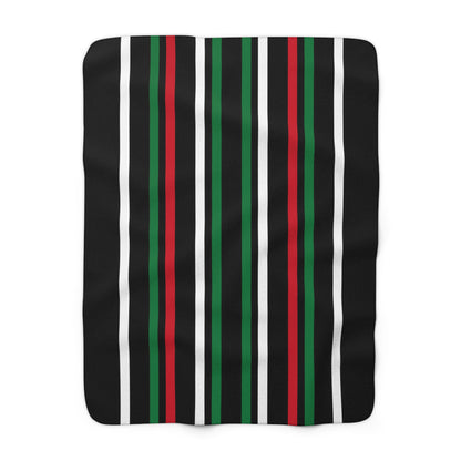 Syria Retro Stripes Blanket Throw