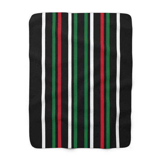 Syria Retro Stripes Blanket Throw