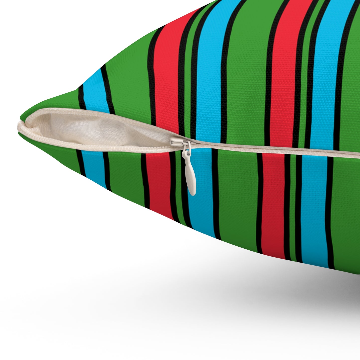 Azerbaijan Retro Stripes Cushion Pillow