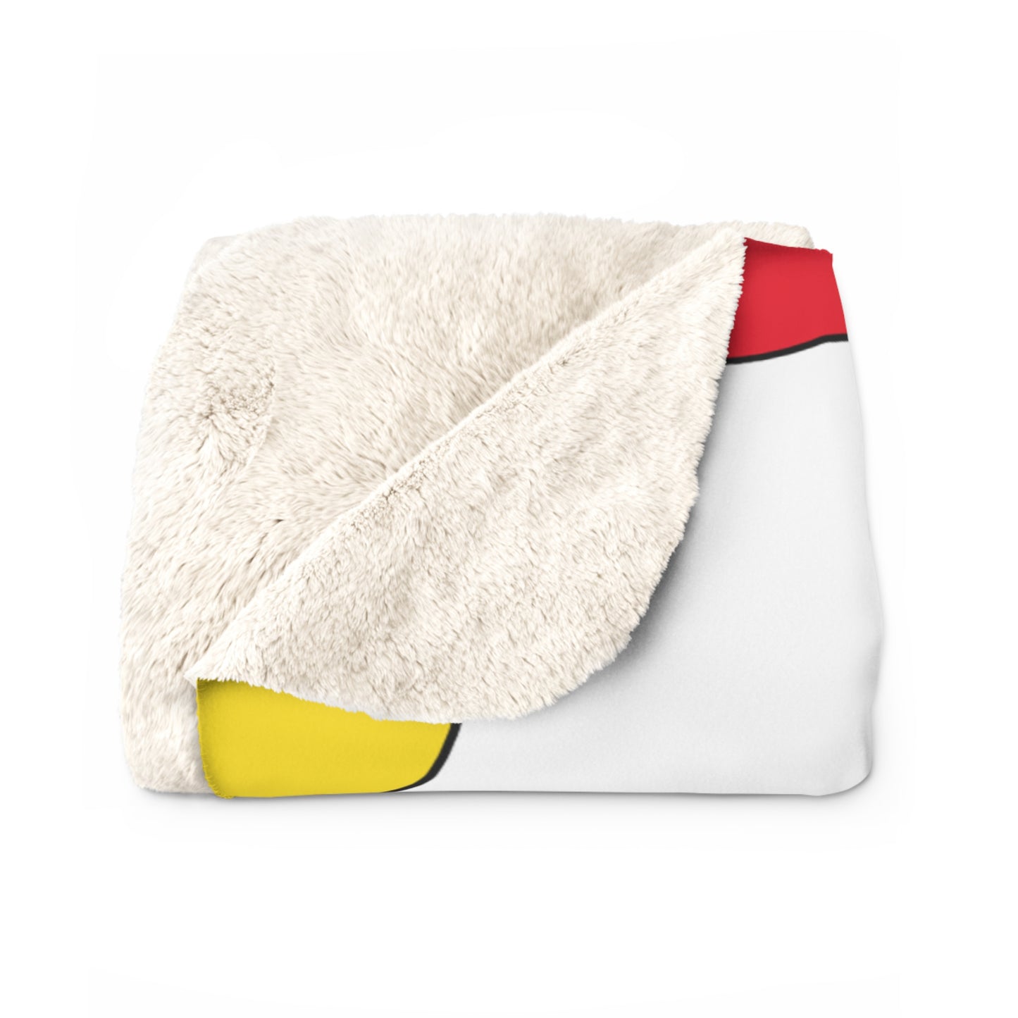 Guernsey Retro Polka Dots Blanket Throw