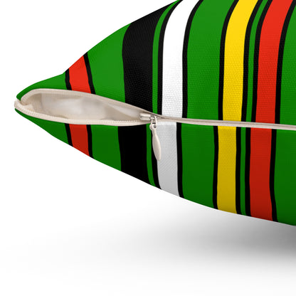 Dominica Retro Stripes Cushion Pillow