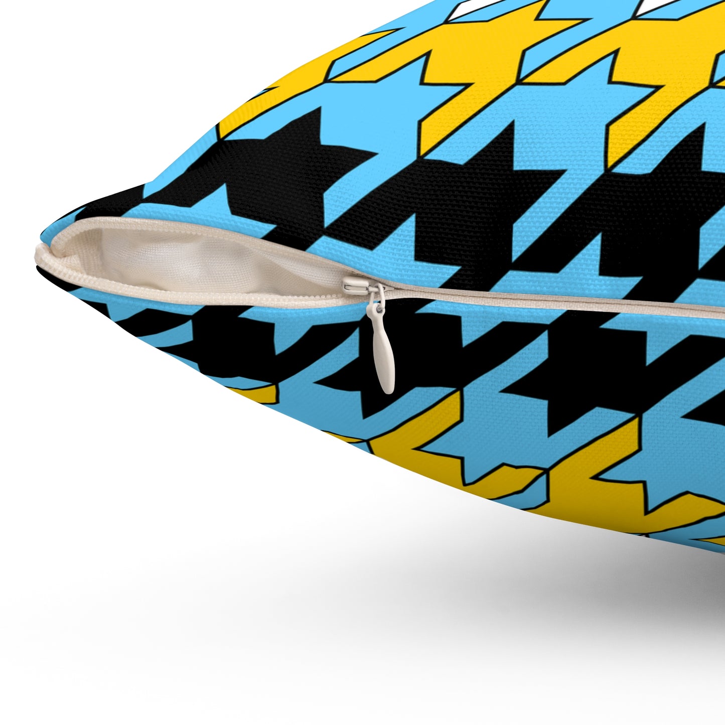 Saint Lucia Retro Houndstooth Cushion Pillow