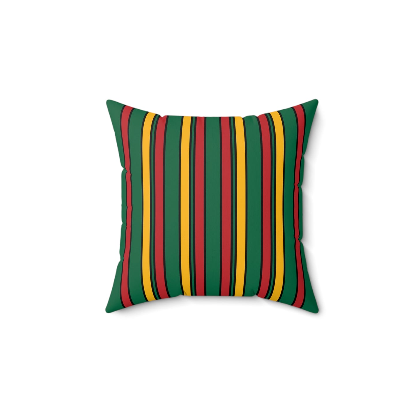 Lithuania Retro Stripes Cushion Pillow