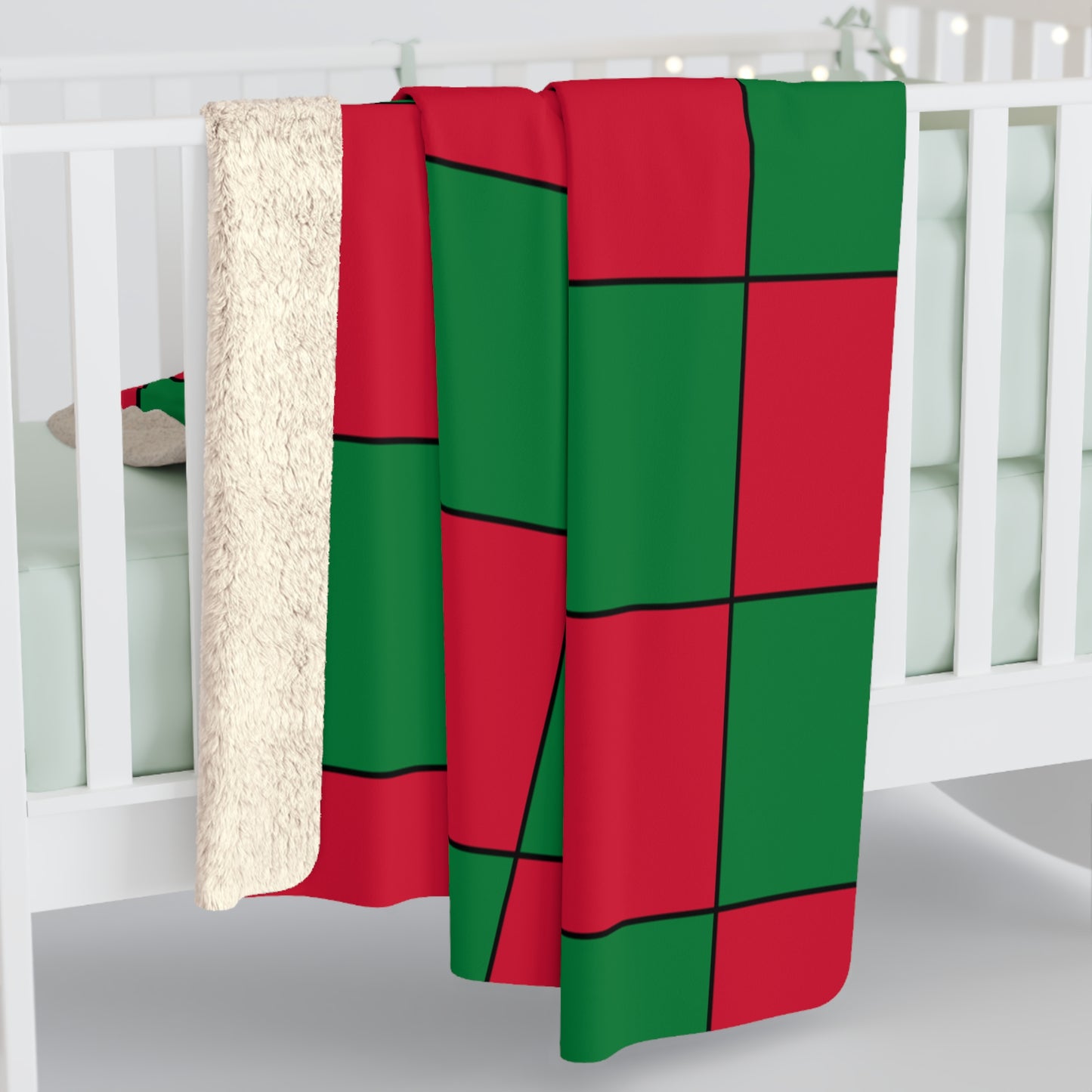 Maldives Retro Check Blanket Throw