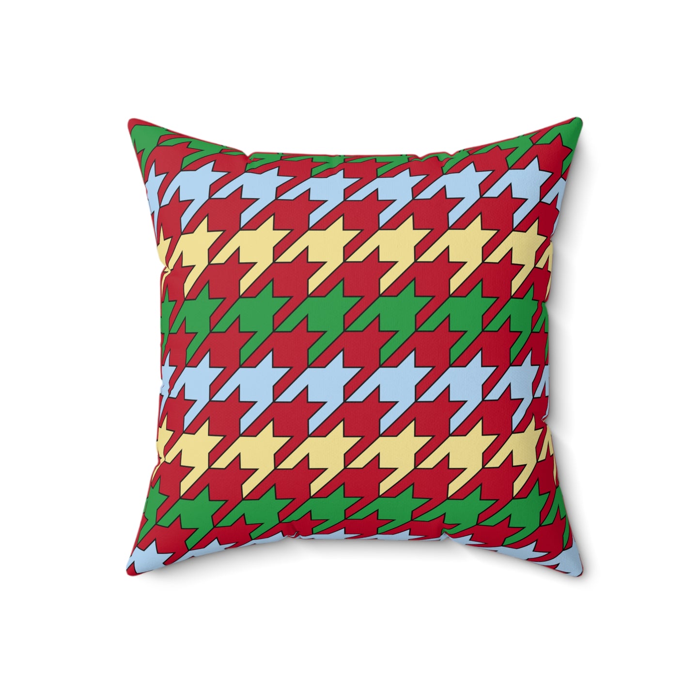 Eritrea Retro Houndstooth Cushion Pillow
