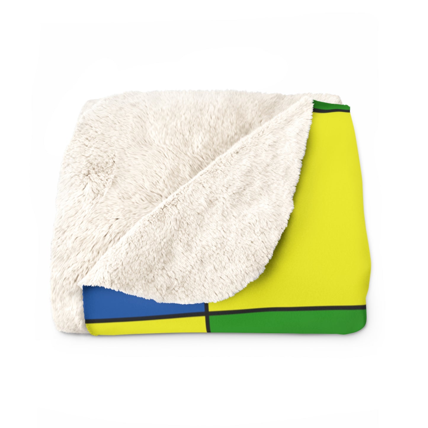 Saint Vincent And The Grenadines Retro Check Blanket Throw