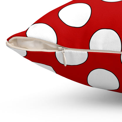 Tonga Retro Polka Dots Cushion Pillow
