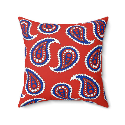 Chile Retro Paisley Cushion Pillow