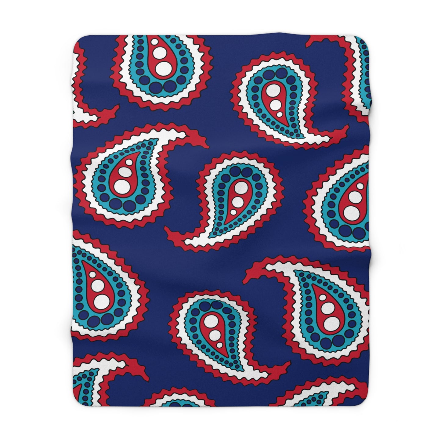 Montserrat Retro Paisley Blanket Throw