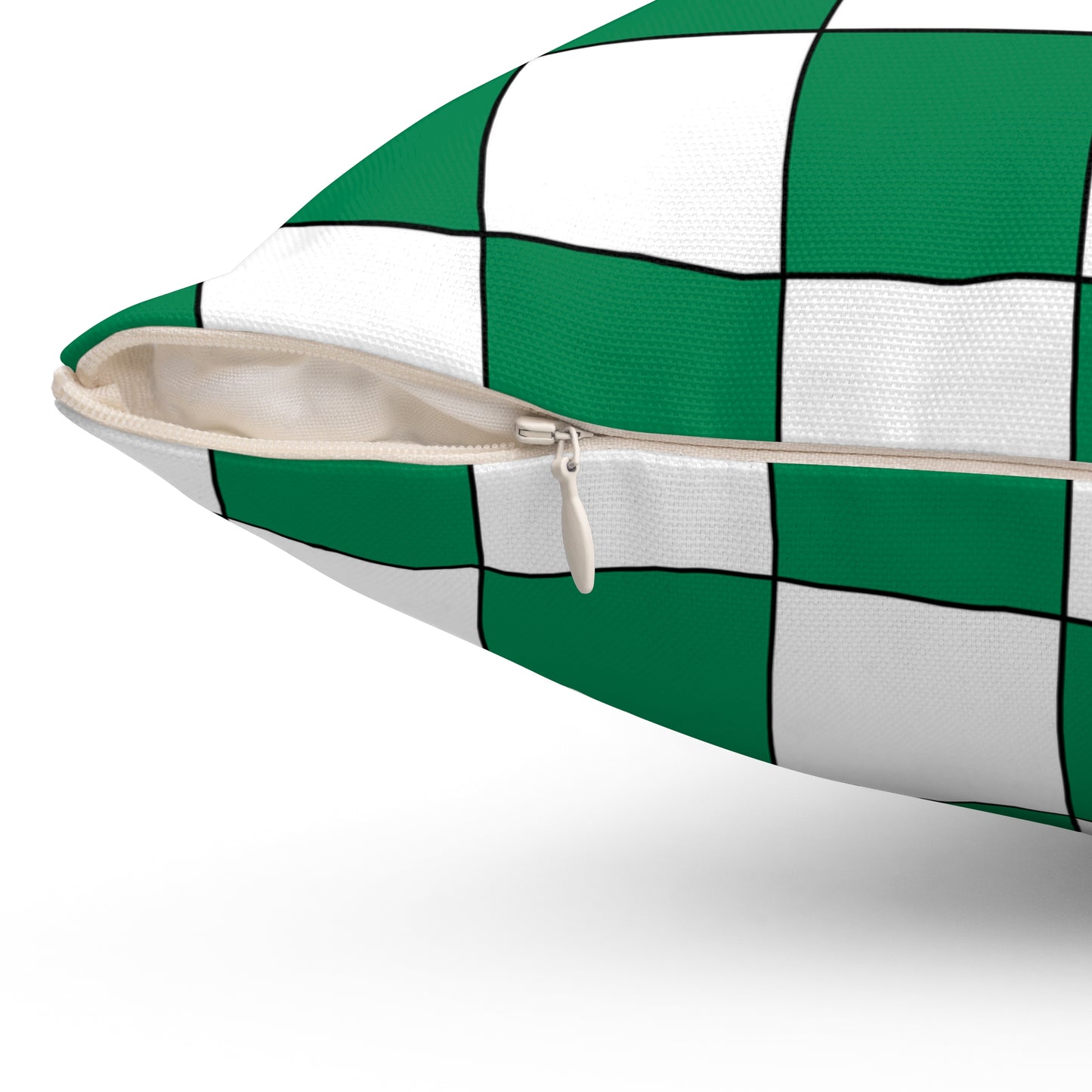 Nigeria Retro Check Cushion Pillow