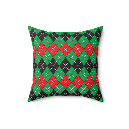 Martinique Retro Argyle Cushion Pillow