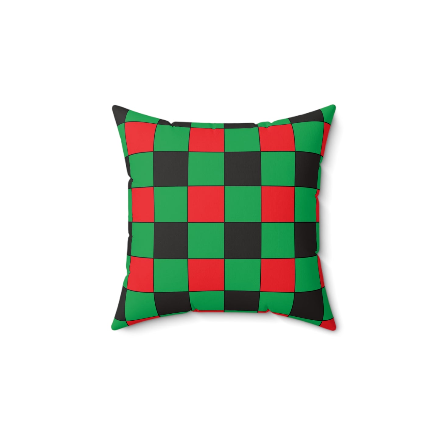 Martinique Retro Check Cushion Pillow