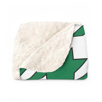Nigeria Retro Houndstooth Blanket Throw