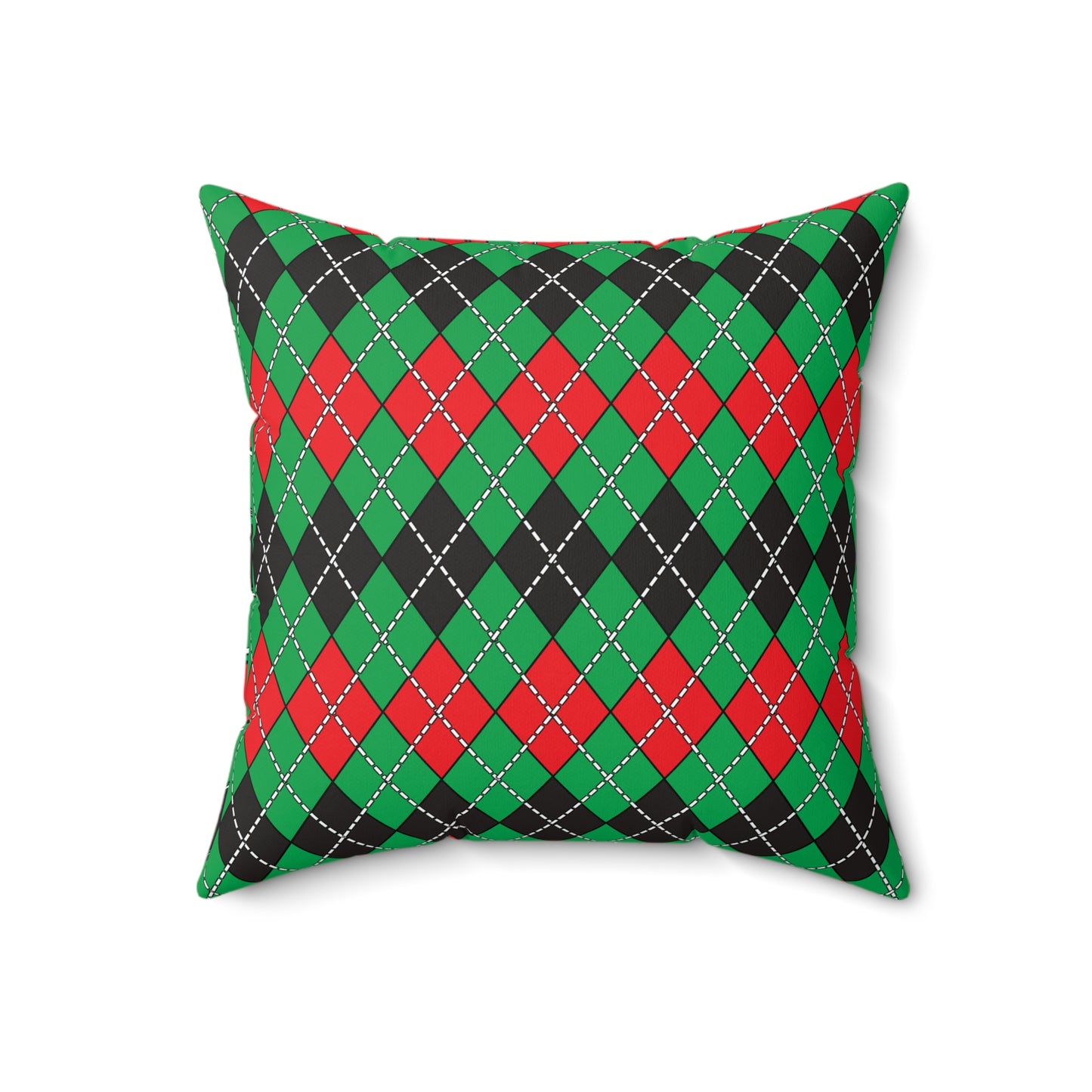 Martinique Retro Argyle Cushion Pillow