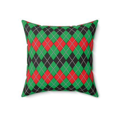 Martinique Retro Argyle Cushion Pillow