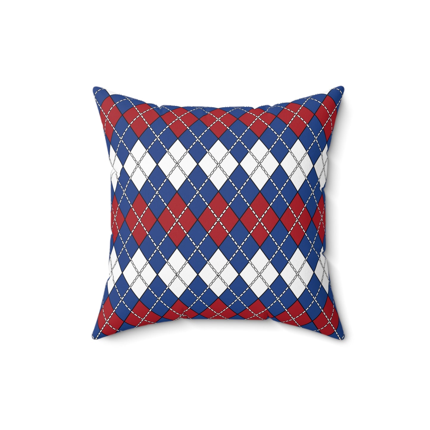 Netherlands Retro Argyle Cushion Pillow