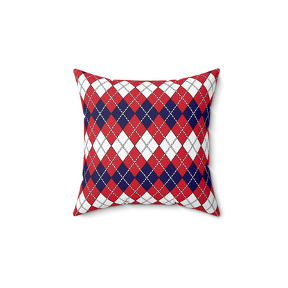 Bermuda Retro Argyle Cushion Pillow