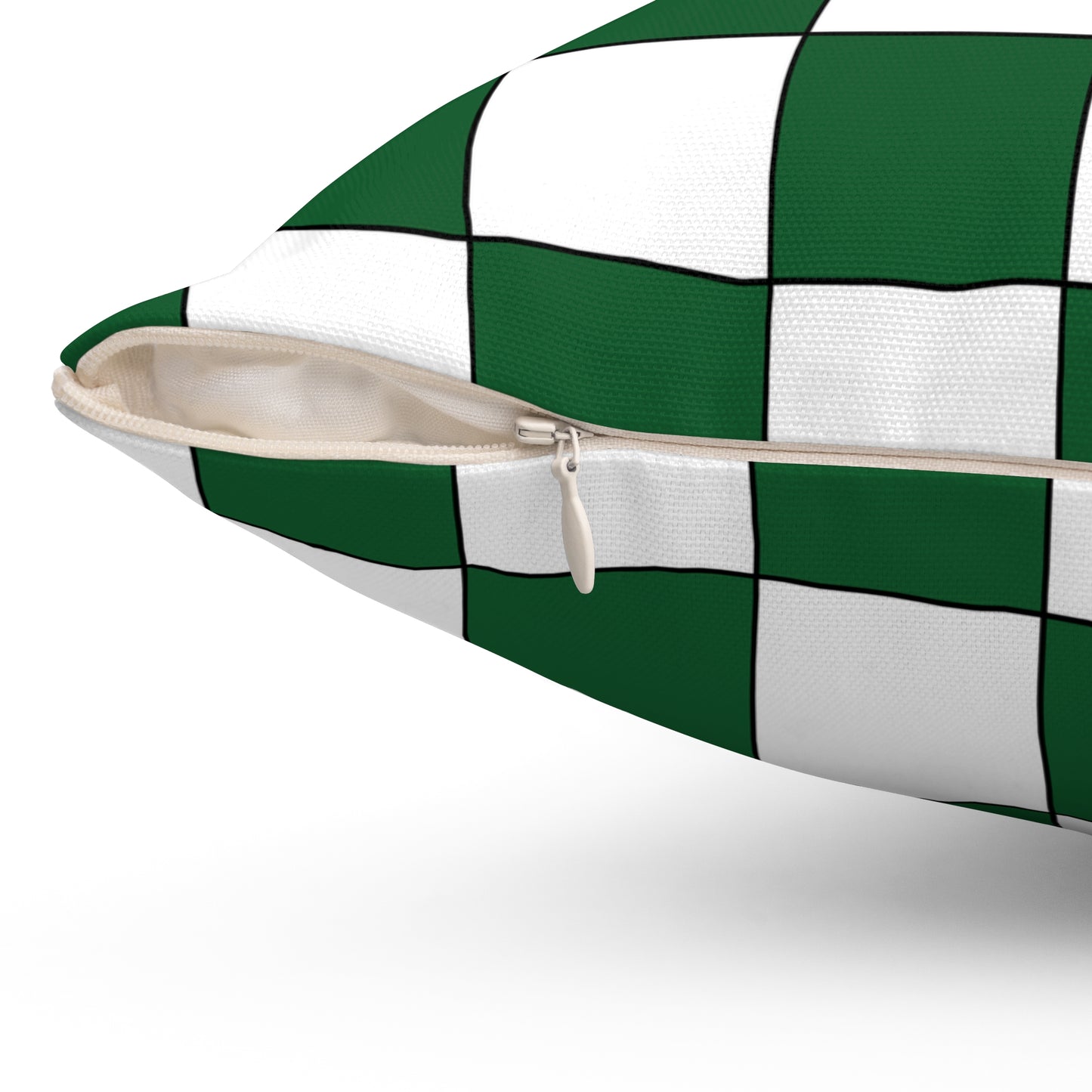 Saudi Arabia Retro Check Cushion Pillow