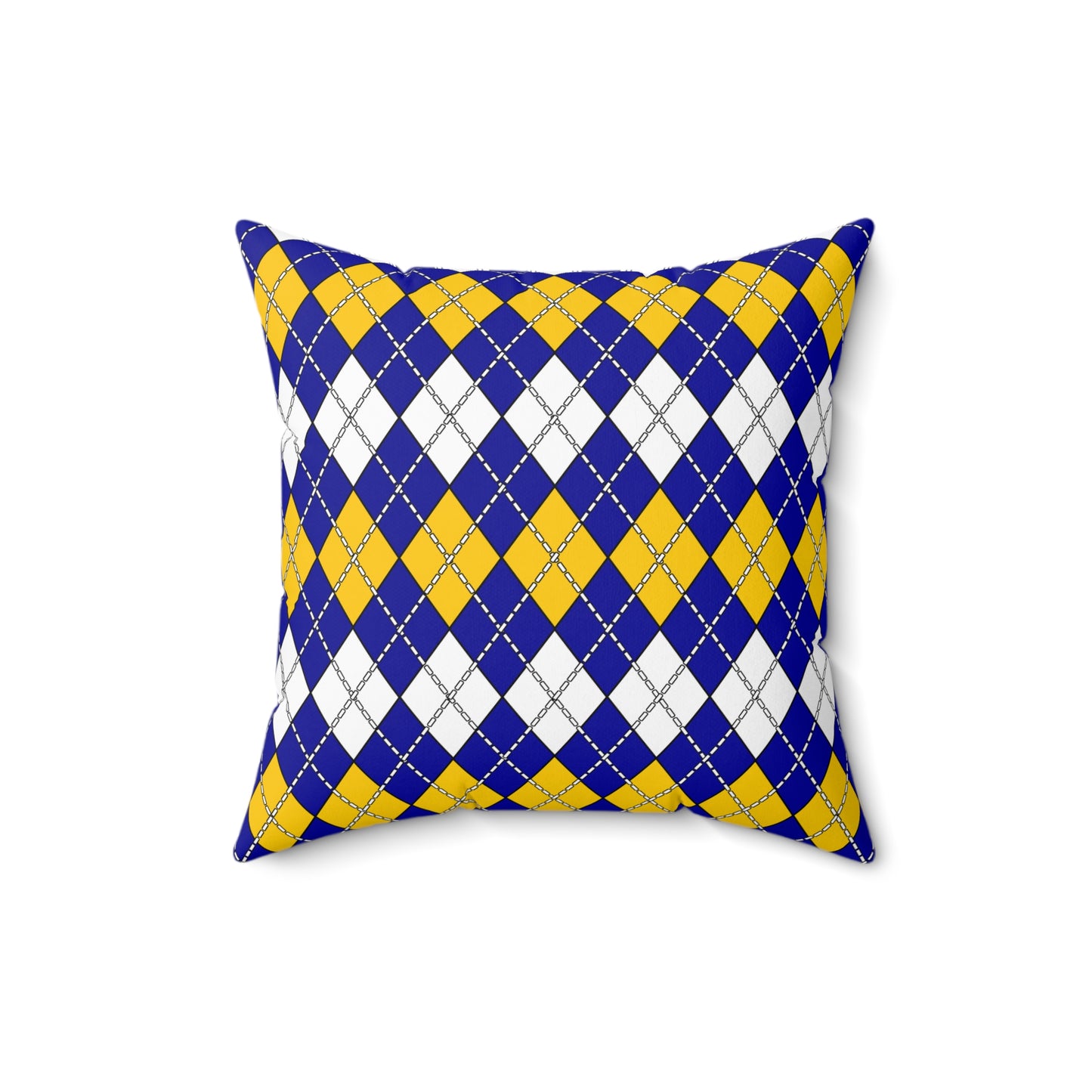 Bosnia And Herzegovina Retro Argyle Cushion Pillow