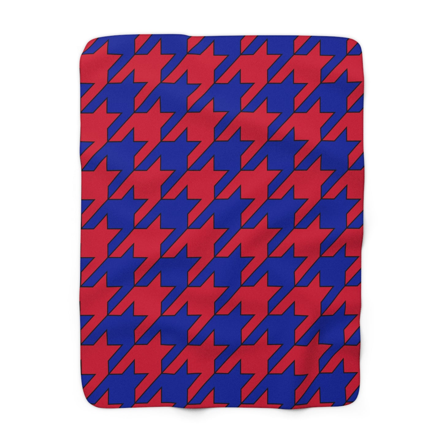 Haiti Retro Houndstooth Blanket Throw