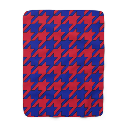 Haiti Retro Houndstooth Blanket Throw
