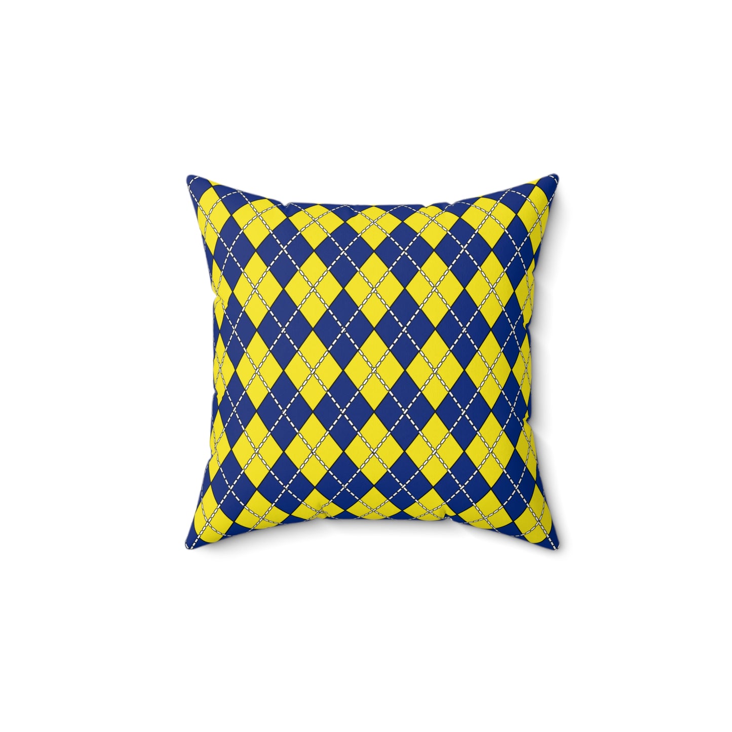 Curacao Retro Argyle Cushion Pillow