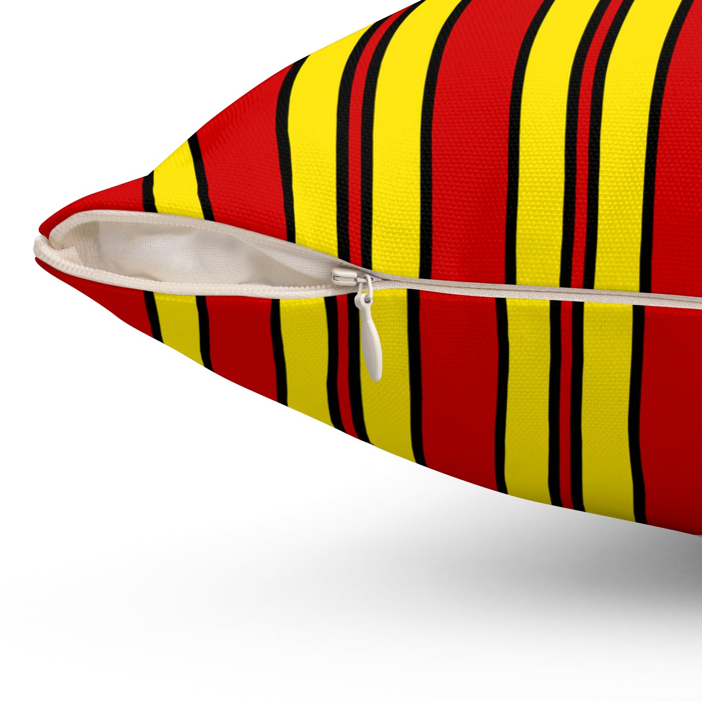 North Macedonia Retro Stripes Cushion Pillow