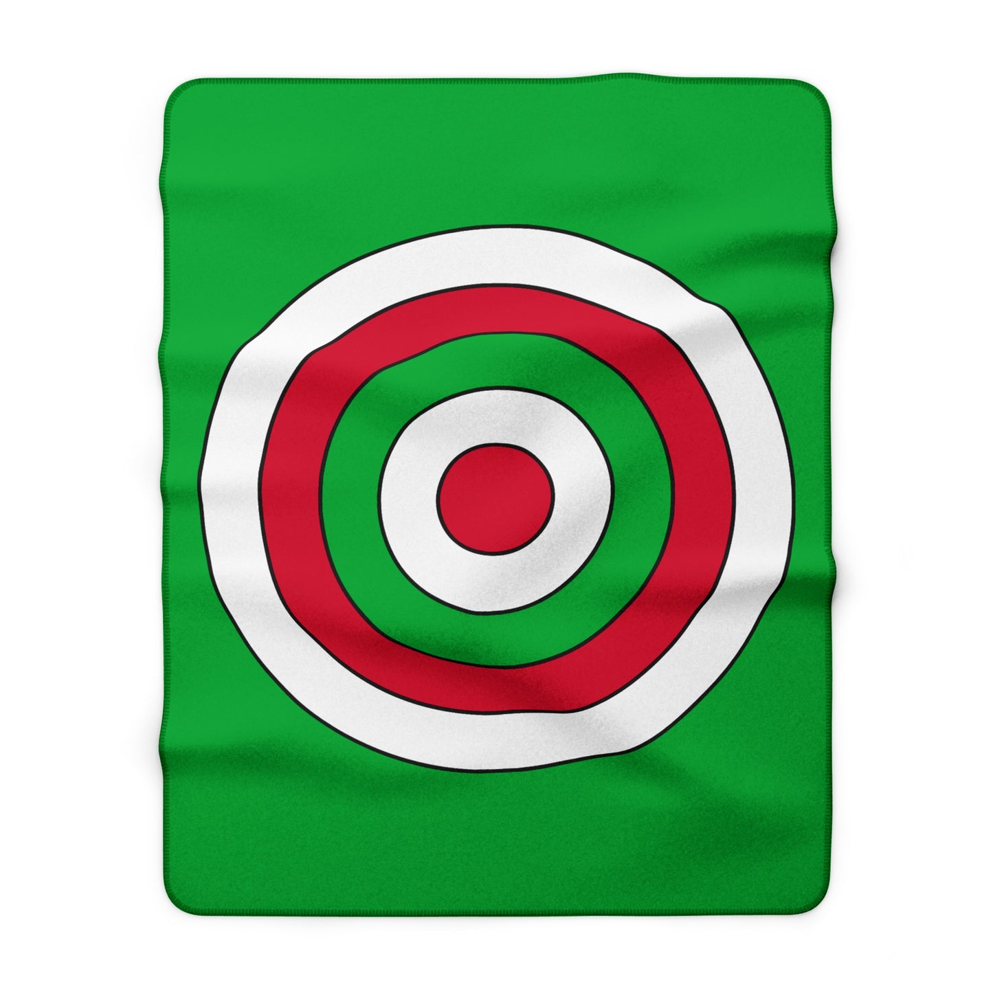 Wales Retro Target Blanket Throw