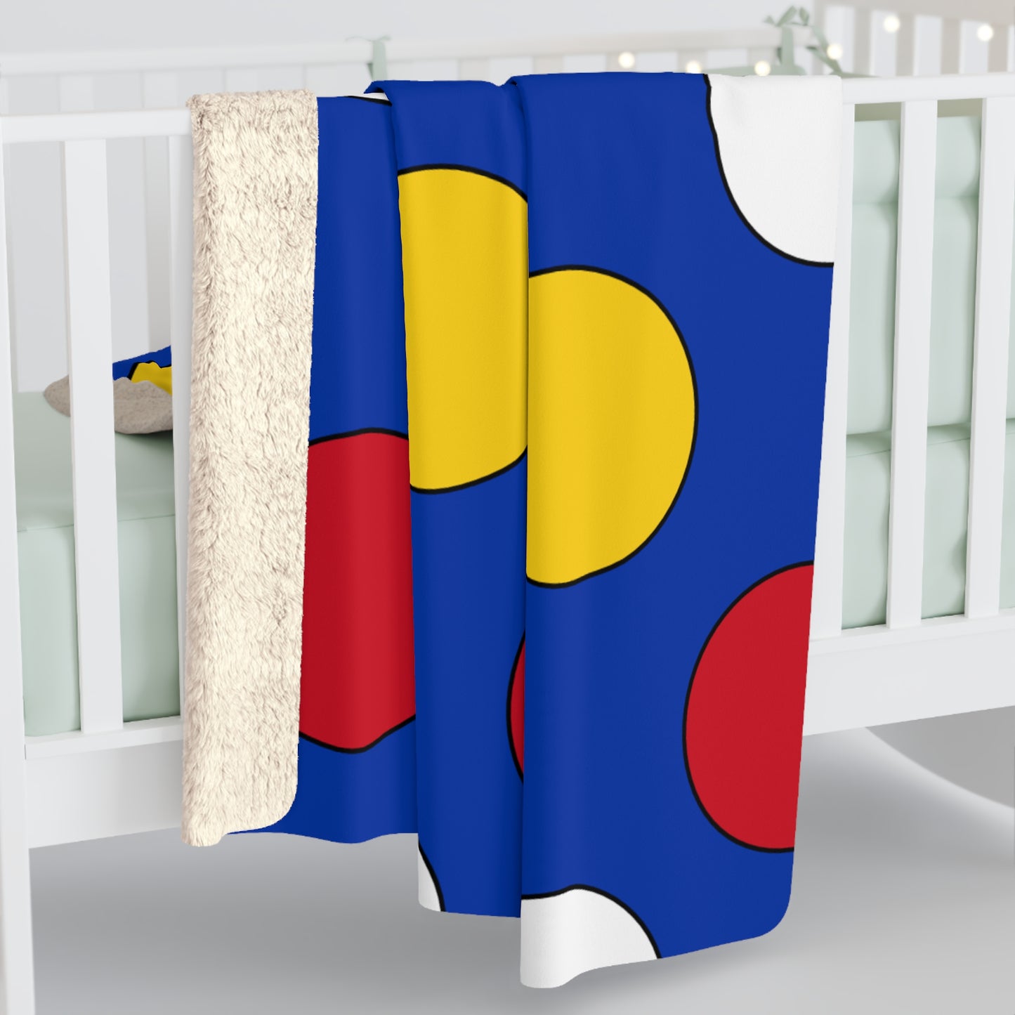 Philippines Retro Polka Dots Blanket Throw