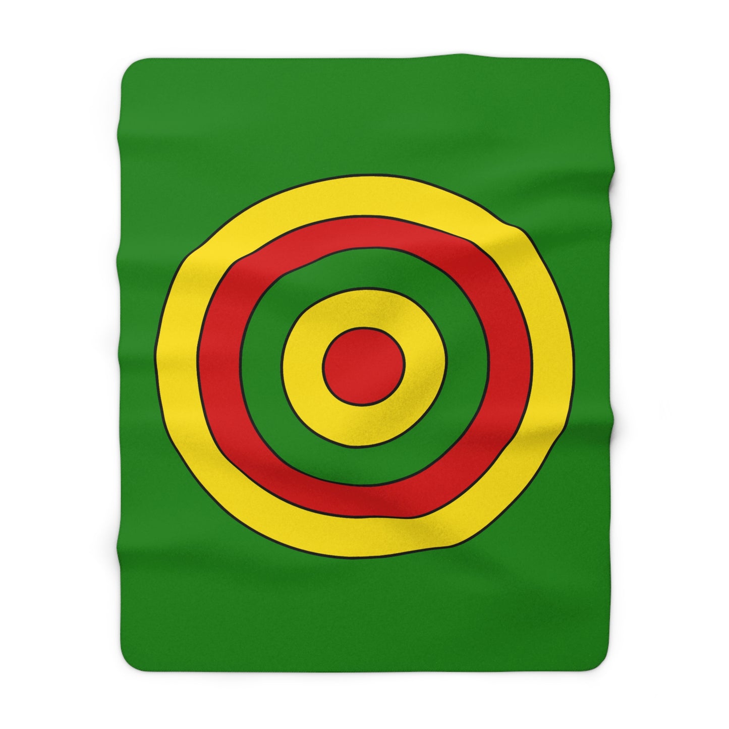 Togo Retro Target Blanket Throw