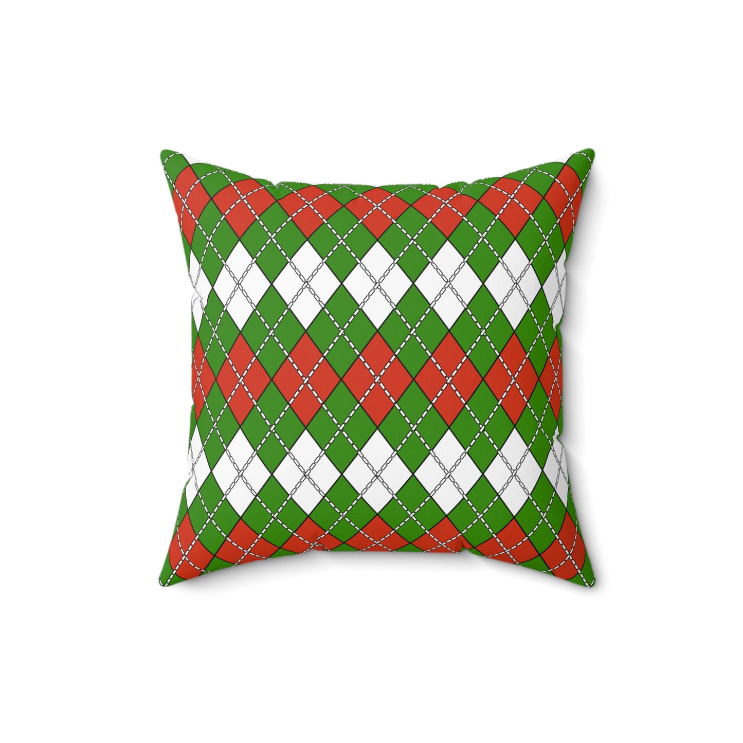 Hungary Retro Argyle Cushion Pillow