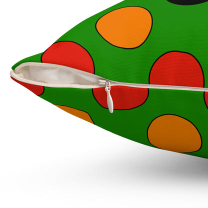 Zambia Retro Polka Dots Cushion Pillow