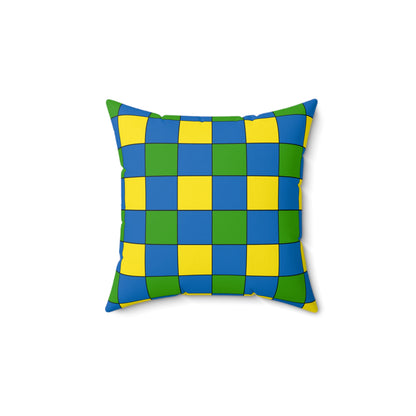 Gabon Retro Check Cushion Pillow