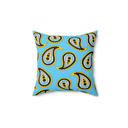 Saint Lucia Retro Paisley Cushion Pillow