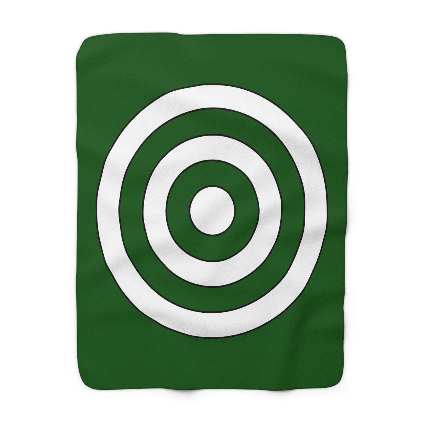 Pakistan Retro Target Blanket Throw