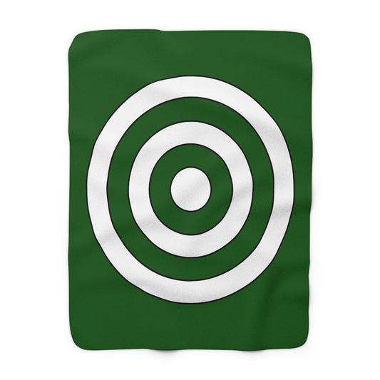 Pakistan Retro Target Blanket Throw