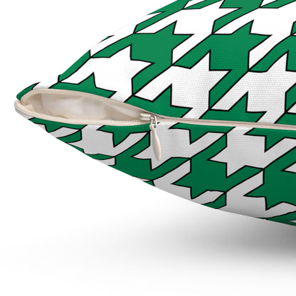 Nigeria Retro Houndstooth Cushion Pillow