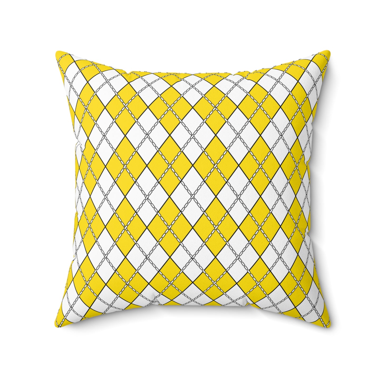 Vatican City Retro Argyle Cushion Pillow
